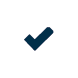 A checkmark icon.